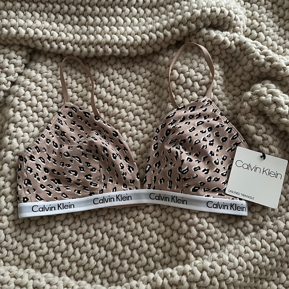 Calvin Klein unlined triangle bra